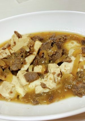 プルコギビーフで☆絶品肉豆腐-レシピのメイン写真