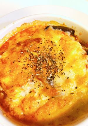 茄子とじゃがいものミートソースグラタン♡-レシピのメイン写真