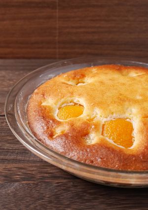 杏のぺったんこケーキ-レシピのメイン写真