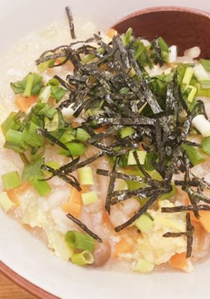 おばあちゃんの味 余り物でおじやさん-レシピのメイン写真