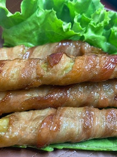 ゴーヤの豚バラ肉巻き(てりやき)-レシピのメイン写真