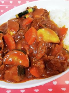 夏野菜カレー-レシピのメイン写真