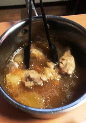手羽元と大根としらたきのポン酢煮-レシピのメイン写真