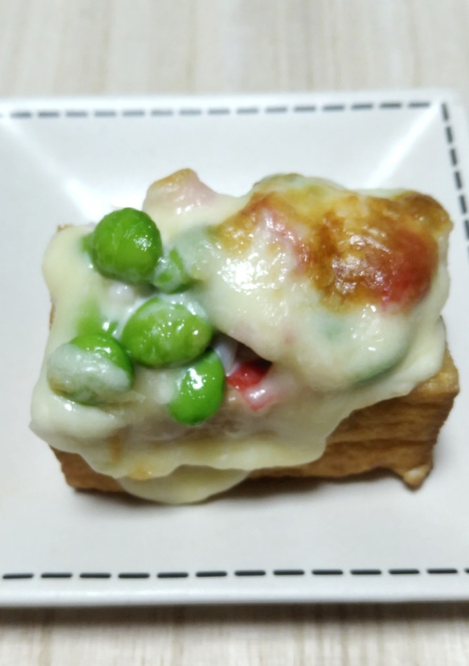 枝豆のチーズ厚揚げ-レシピのメイン写真