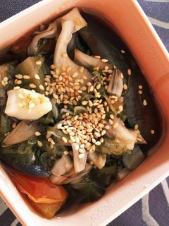 夏野菜で!ナスの簡単おひたし★-レシピのメイン写真