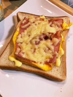 ベーコン卵トースト-レシピのメイン写真