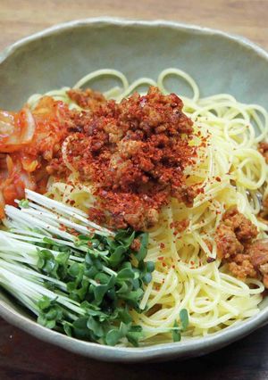 台湾ミンチで中華冷麺-レシピのメイン写真