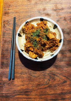 ★チキン＆夏野菜具沢山乗っけ温麺★-レシピのメイン写真
