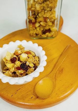 【フライパンで簡単に!】自家製グラノーラ-レシピのメイン写真