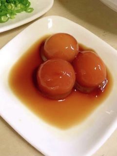 冷凍卵の卵黄の簡単醤油漬け-レシピのメイン写真
