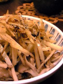 シャキッ♪じゃがと舞茸のバター醤油炒め-レシピのメイン写真