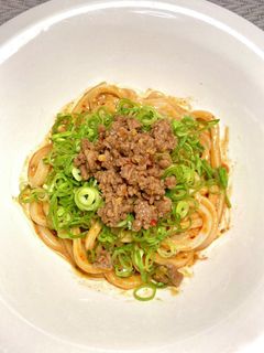 はなまる、冷やし赤坦々うどん-レシピのメイン写真