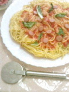 パスタピザのレシピ-レシピのメイン写真