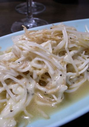 レンジだけ！コンソメだけ！もやしチーズ-レシピのメイン写真