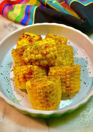 No2895とうもろこしニンニク醤油焼き-レシピのメイン写真