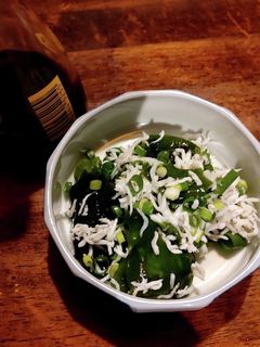 しらすとワカメの和え物-レシピのメイン写真