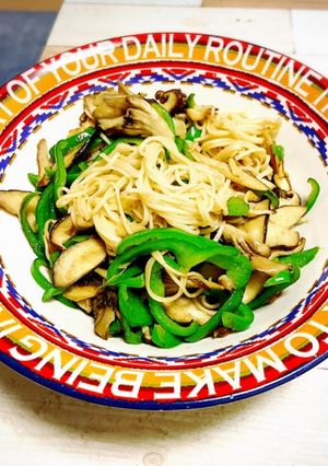 居酒屋の素麺チャンプルー-レシピのメイン写真