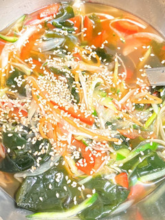 【韓国料理で夏バテ防止!】冷製スープ -レシピのメイン写真