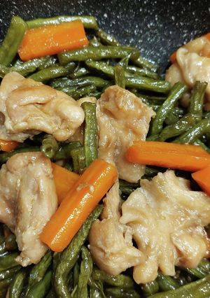 とり肉といんげんの照り煮-レシピのメイン写真