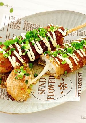 簡単♡肉巻きスティックおにぎり-レシピのメイン写真