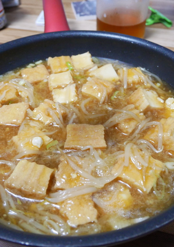 不器用厚揚げともやしのおろし煮-レシピのメイン写真