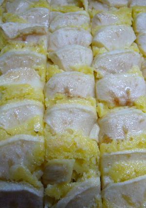 簡単！スィートポテトとリンゴのケーキ-レシピのメイン写真