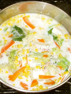 白菜スープ煮♪簡単ツナ缶夏の食養生-レシピのメイン写真