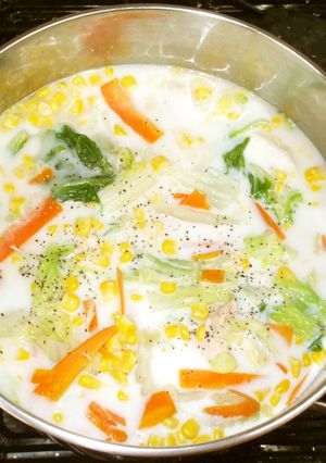 白菜スープ煮♪簡単ツナ缶夏の食養生-レシピのメイン写真