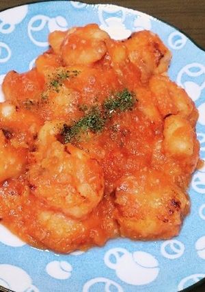 簡単エビチリ-レシピのメイン写真