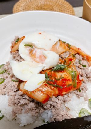 レンジでキム玉そぼろ丼　アレンジ追加！-レシピのメイン写真