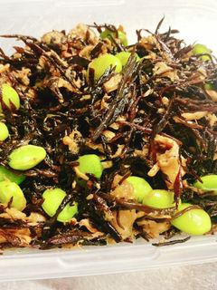 ひじきと枝豆とツナ缶の煮物-レシピのメイン写真