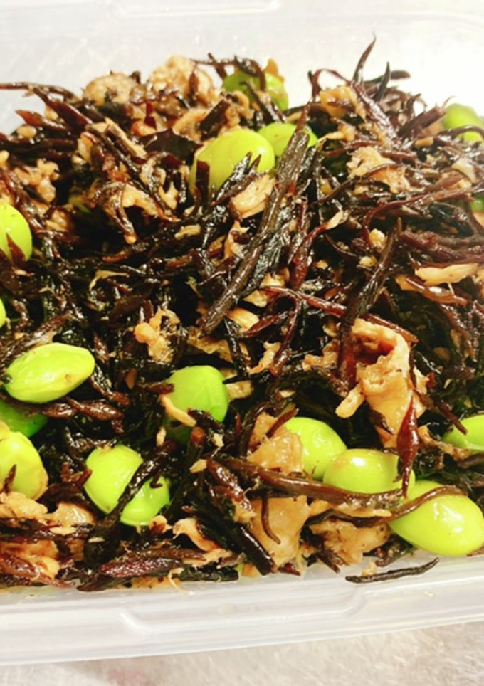 ひじきと枝豆とツナ缶の煮物-レシピのメイン写真