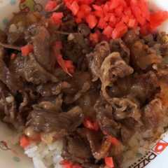 牛丼味濃いめ-レシピのメイン写真