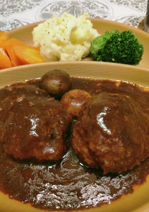煮込みハンバーグ 簡単 デミグラス-レシピのメイン写真