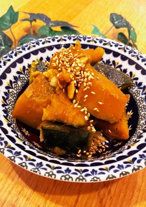 簡単豚肉と南瓜の炒め煮-レシピのメイン写真
