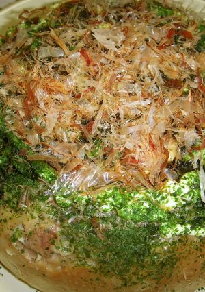 炊飯器でビッグなお好み焼き-レシピのメイン写真