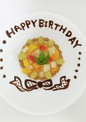 すみっコぐらしキャラ⭐︎お誕生日プレート-レシピのメイン写真
