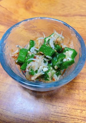 オクラおかかシーチキン-レシピのメイン写真