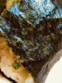 卵黄の醤油漬けのおにぎり-レシピのメイン写真