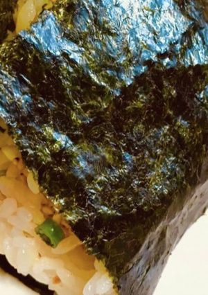 卵黄の醤油漬けのおにぎり-レシピのメイン写真