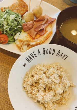 オートミール　43日目朝-レシピのメイン写真