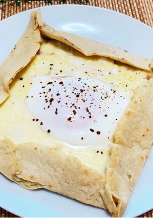 ＊そば粉とオカラパウダーのガレット＊-レシピのメイン写真
