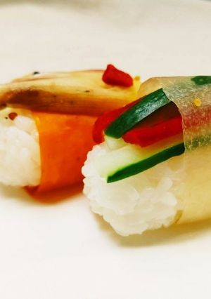 ベジート巻き 野菜のお寿司 ミョウガ-レシピのメイン写真