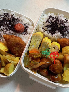 学生弁当(2021.7.8)-レシピのメイン写真