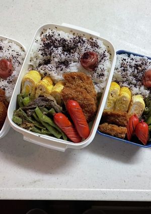 学生弁当(2021.7.13)-レシピのメイン写真