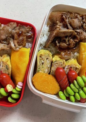 学生弁当(2021.7.14)-レシピのメイン写真
