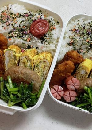 学生弁当(2021.7.19)-レシピのメイン写真