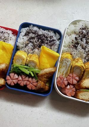 学生弁当(2021.7.21)-レシピのメイン写真