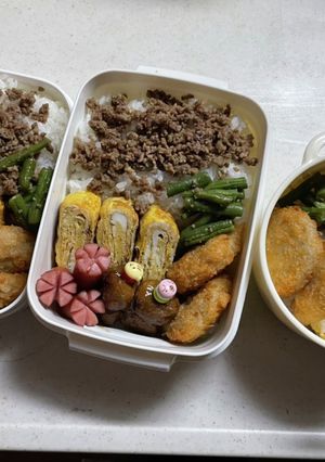 学生弁当(2021.7.26)-レシピのメイン写真
