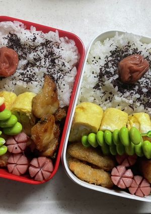 学生弁当(2021.7.27)-レシピのメイン写真